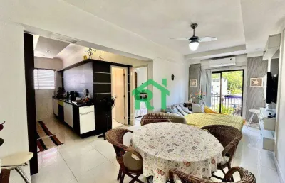 Apartamento à venda, 60 m² por r$ 285.000,00 - enseada - guarujá/sp