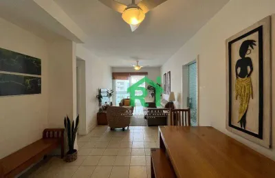 Apartamento frente mar, 2 dormitórios (1 suíte), 2 vagas, lazer, jardim astúrias, guarujá/sp