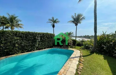 Casa frente mar, 4 dormitórios,( 4 suítes) 4 vagas, lazer - pernambuco - p - guarujá/sp