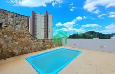 Cobertura à venda na praia da enseada | rocha imóveis guarujá