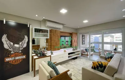 Apartamento, 100 m² - venda por r$ 1.250.000,00 ou aluguel por r$ 9.000,00/mês - pitangueiras - guarujá/sp