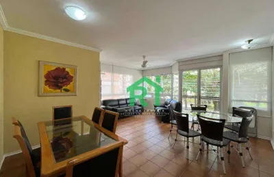 Apartamento 3 dormitórios (1 suíte), 2 vagas, enseada, guarujá/sp