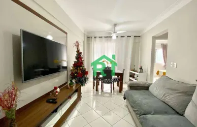 Apartamento com 2 dormitórios, lazer - praia da enseada - guarujá/sp