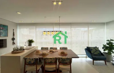 Apartamento reformado 3 dormitórios,(1 suíte) 2 vagas, lazer- pitangueiras - guarujá/sp