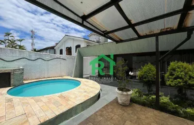 Casa à venda, 284 m² por r$ 990.000,00 - enseada - guarujá/sp