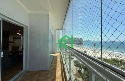Apartamento com 3 dormitórios à venda, 148 m² por r$ 950.000,00 - pitangueiras - guarujá/sp