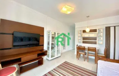 Apartamento vista para o mar, com 1 suíte à venda - pitangueiras - guarujá/sp
