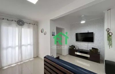Apartamento reformado, 1 dormitórios, lazer -pitangueiras guarujá/sp