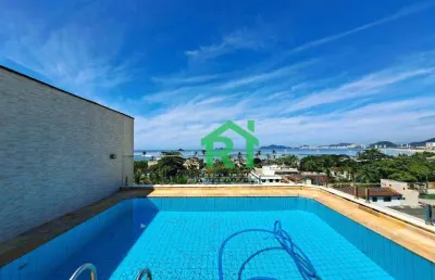 Cobertura à venda na praia da enseada | rocha imóveis guarujá