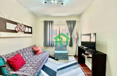 Apartamento à venda, 60 m² por r$ 250.000,00 - enseada - guarujá/sp
