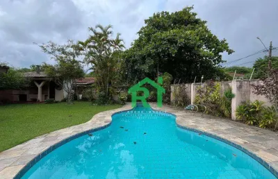 Casa 3 dormitórios (2 suítes), 4 vagas, lazer, enseada, guarujá/sp