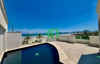 Cobertura à venda, 300 m² por r$ 2.250.000,00 - enseada - guarujá/sp