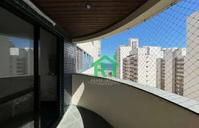 Apartamento vista ao mar, 2 dormitórios (1 suíte), 2 vagas, lazer, pitangueiras, guarujá/sp