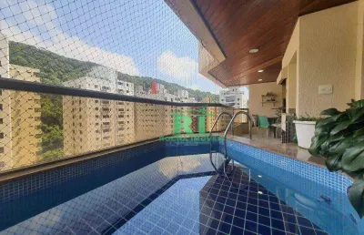 Apartamento com 3 suítes, 140 m² - venda por r$ 1.000.000 ou aluguel por r$ 6.000/mês - pitangueiras - guarujá/sp