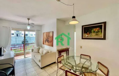Apartamento para alugar, 59 m² por r$ 2.800,00/mês - enseada - guarujá/sp