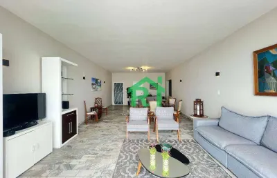 Apartamento com 4 dormitórios, 200 m² - venda por r$ 1.380.000,00 ou aluguel por r$ 7.500,00/mês - pitangueiras - guarujá/sp