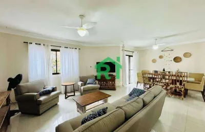 Apartamento com 4 dormitórios à venda, 150 m² por r$ 750.000,00 - enseada - guarujá/sp
