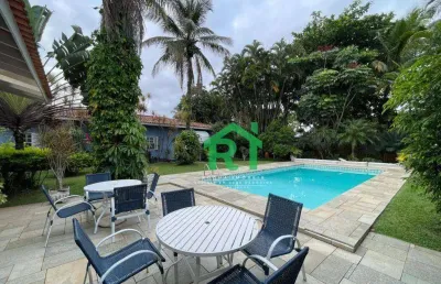 Casa a` venda na praia do pernambuco | rocha imo´veis guaruja´