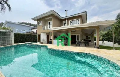 Casa à venda no condomínio granville, enseada, 6 quartos, 9 vagas, guarujá/sp