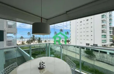 Apartamento com 3 dormitórios, 117 m² - venda por r$ 1.400.000,00 ou aluguel por r$ 10.000,00/mês - enseada - guarujá/sp