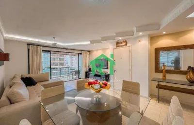 Apartamento 3 quartos (1 suíte master). venda, 150m² r$950.000 - jardim astúrias - guarujá/sp