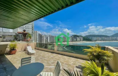 Cobertura à venda na praia das astúrias i rocha imóveis guarujá.