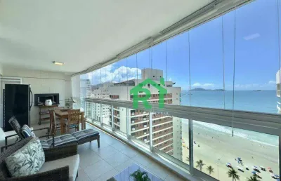 Apartamento à venda na praia das astúrias, 2 quartos, 2 vagas, guaruja sp