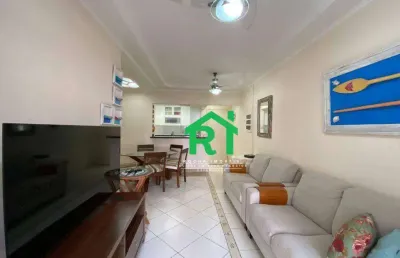 Apartamento com 3 dormitórios (1 suíte), 2 vagas, lazer, pitangueiras, guarujá/sp