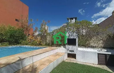 Cobertura com 4 dormitórios à venda, 240 m² por r$ 1.950.000,00 - enseada - guarujá/sp