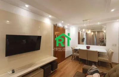 Apartamento com 2 dormitórios à venda, 65 m² por r$ 320.000,00 - enseada - guarujá/sp