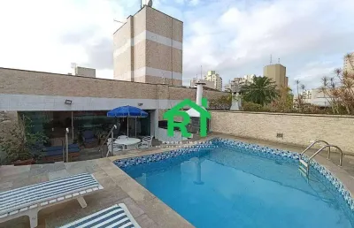 Cobertura com 4 dormitórios  à venda, 240 m² por r$ 1.200.000 - enseada - guarujá/sp