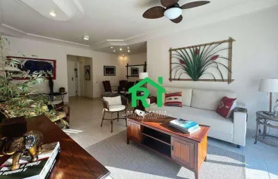 Apartamento com 3 dormitórios para alugar, 115 m² por r$ 5.500/mês - pitangueiras - guarujá/sp