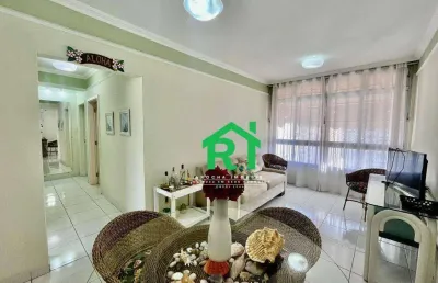 Apartamento com 2 dormitórios à venda, 75 m² por r$ 450.000,00 - pitangueiras - guarujá/sp