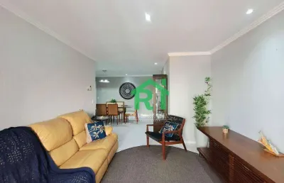 Apartamento com 4 dormitórios à venda, 160 m² por r$ 850.000,00 - pitangueiras - guarujá/sp