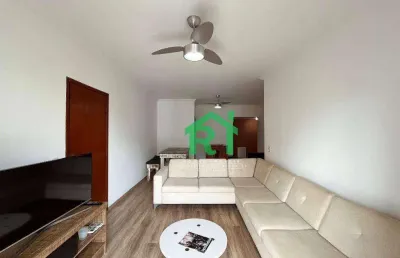 Apartamento com 2 dormitórios, 1 vaga, lazer, tombo, guarujá/sp