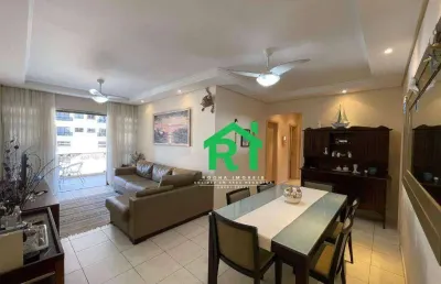 Apartamento com 3 dormitórios (2 suítes), 1 vaga, enseada, guarujá/sp