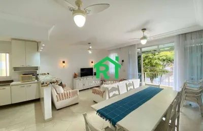 Apartamento com 4 dormitórios (3 suítes) 2 garagem na praia da enseada guarujá - sp.