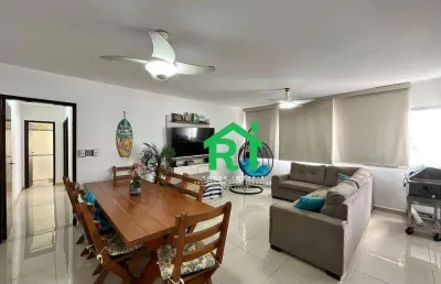 Apartamento com 2 dormitórios, 1 vaga, jardim astúrias, guarujá/sp