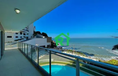 Apartamento frente mar com 3 quartos (1 suíte), 1 vaga e lazer à venda em jardim astúrias, guarujá | rocha imóveis guarujá