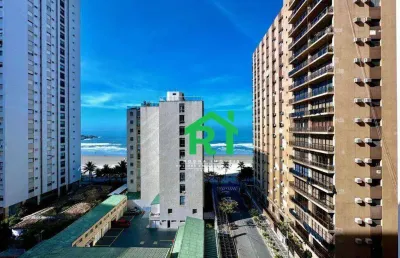 Apartamento com vista mar, 3 dormitórios (1 suíte), 2 vagas, pitangueiras, guarujá/sp.