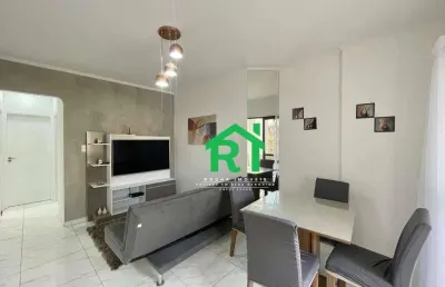 Apartamento com 2 quartos (1 suíte), lazer, 1 vaga i praia das astúrias, guarujá/sp