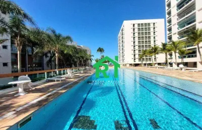 Apartamento com 4 dormitórios (2 suíte), 1 vaga, lazer, enseada, guarujá/sp