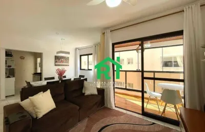 Apartamento com 3 dormitórios (1 suíte), beira mar, varanda, enseada, guarujá/sp