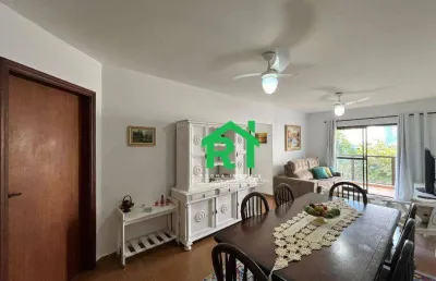 Apartamento com 2 dormitórios, 1 vaga, tombo, guarujá/sp