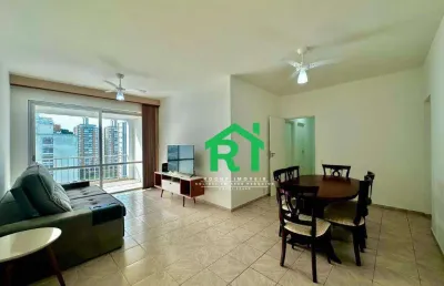 Apartamento reformado, beira mar, vista mar, 3 dormitórios, 1 vaga, pitangueiras, guarujá/sp.