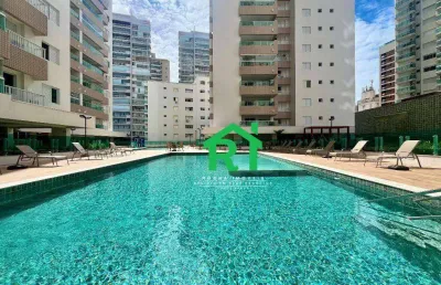 Apartamento novo com 3 quartos (1 suíte), lazer completo, 2 vagas i rocha imóveis guarujá/sp
