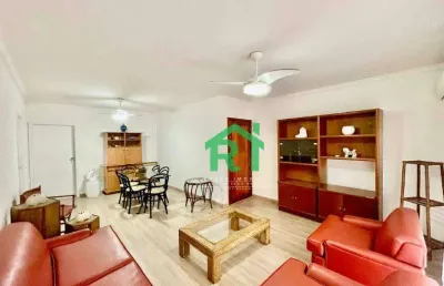 Apartamento com 3 dormitórios, 134 m² - venda por r$ 585.000,00 ou aluguel por r$ 4.500,00/mês - pitangueiras - guarujá/sp