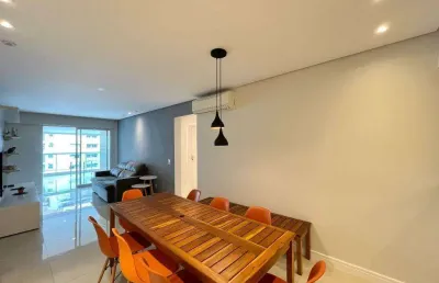Apartamento beira mar, 3 dormitórios (1 suíte), 2 vagas, lazer, jardim astúrias, guarujá/sp