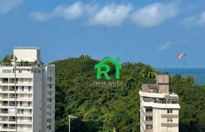 Apartamento com 2 quartos, 1 vaga, jardim astúrias, guarujá/sp