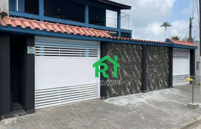 Casa com 8 quartos (3 suítes), 5 vagas, jardim guaiuba, guarujá/sp